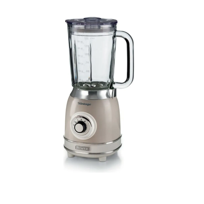 Ariete Vintage 583CR Standmixer im Retro-Design beige, 1,5 L, 100 Watt