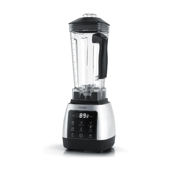 Arendo Standmixer 2000 W, Mixer mit 2 l Mixbehälter, Smoothie Maker, Touchpanel, 24.000 U/min, Timer, 5 Programme